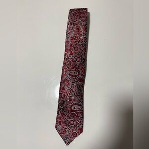 Brioni red tie